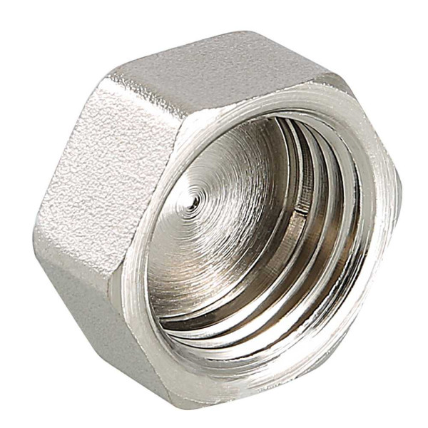Заглушка 1"В Valtec (никель) (VTr.590.N.0006) Заглушка 1"В Valtec (никель) (VTr.590.N.0006)