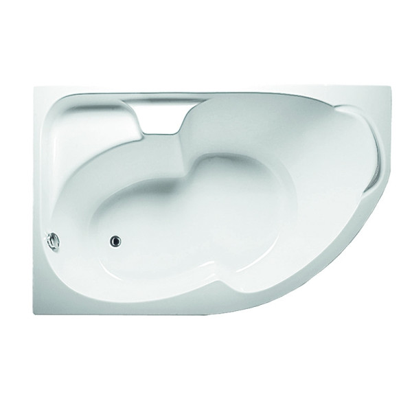 Ванна акриловая 1Marka Diana 160x100 левосторонняя белая (01ди1610л)