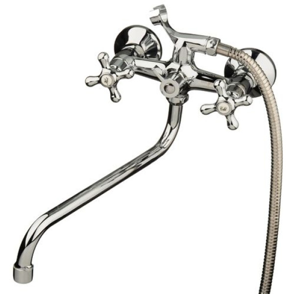 Смеситель для ванны и душа Melodia Galateo с душевым гарнитуром (MDV 40241)