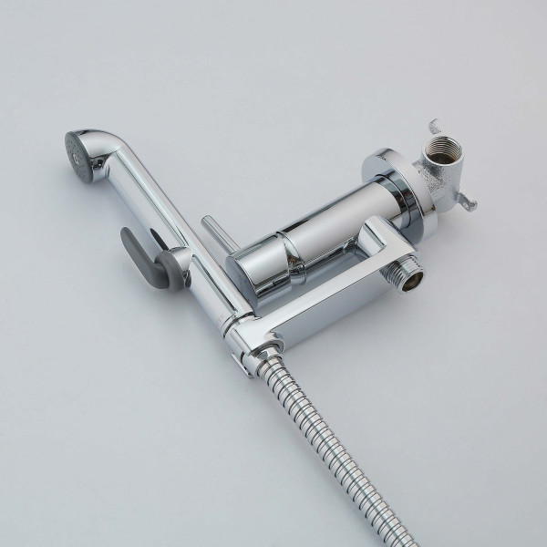 Смеситель с гигиеническим душем Aquatek Ника хром (AQ1819CR)