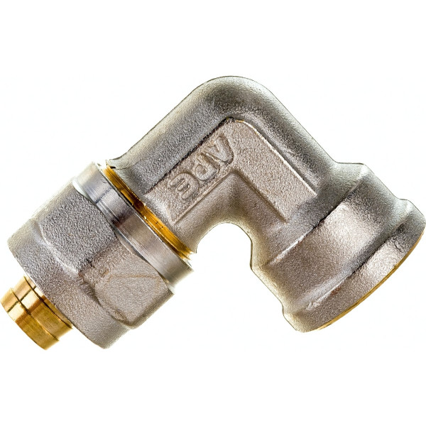 Соединение угловое 16*1/2"В Stout (обжим) SFS-0007-001216