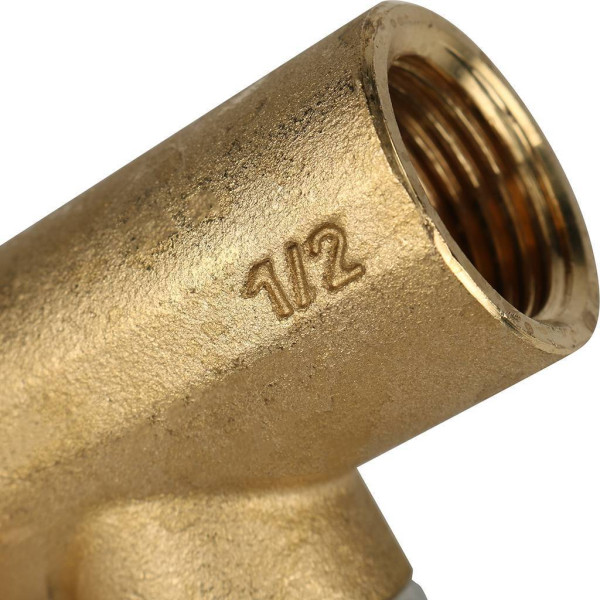 Тройник установочный 20x1/2"В Stout (пресс) (SFP-0015-001220) Тройник установочный 20x1/2"В Stout (пресс) (SFP-0015-001220)