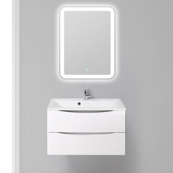 Тумба подвесная BelBagno Marino 80 см Bianco Lucido (Marino-800-2C-SO-BL-P) Тумба подвесная BelBagno Marino 80 см Bianco Lucido (Marino-800-2C-SO-BL-P)