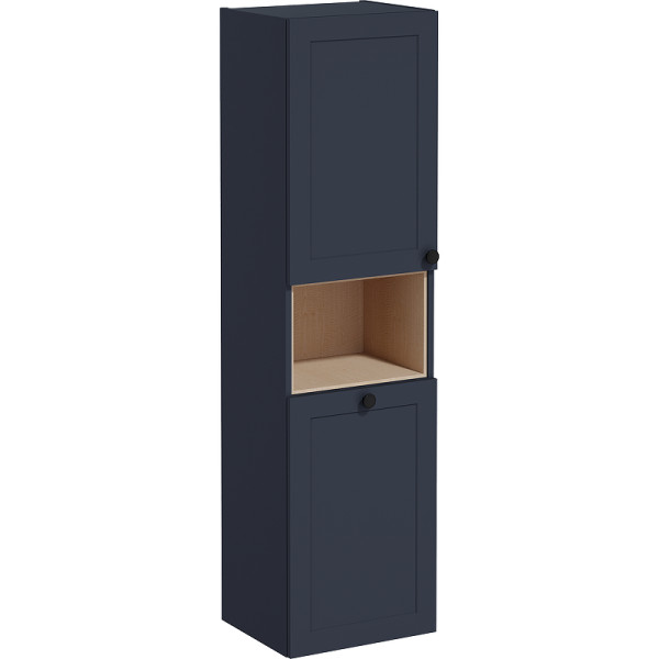 Пенал подвесной Vitra Root Classic 40 см с корзиной, матовый темно-синий, левосторонний (68522) Пенал подвесной Vitra Root Classic 40 см с корзиной, матовый темно-синий, левосторонний (68522)