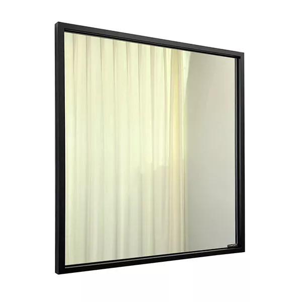 Зеркало Comforty Бредфорд 750x40x800 черный (00004149062)