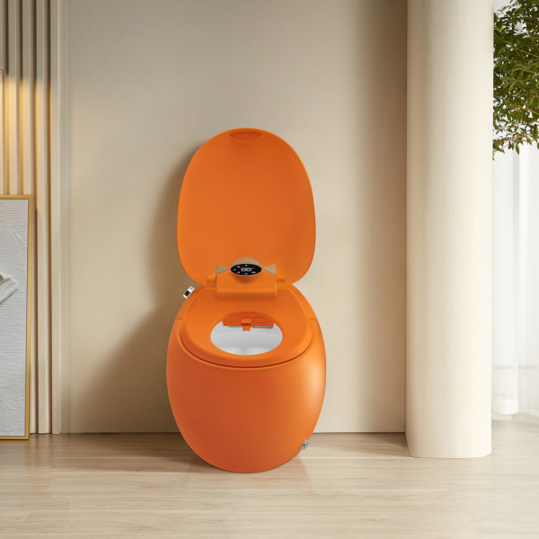 Унитаз-биде электронный Abber Bequem оранжевый (AC1131SOR)