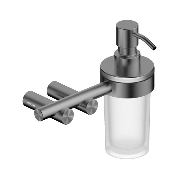 Диспенсер с держателем Abber Osten 316 оружейная сталь брашированная (AA1859BGG)