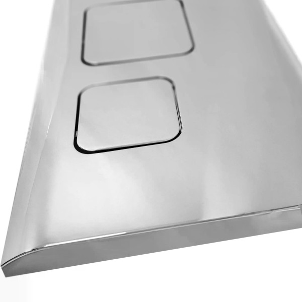 Клавиша смывная Rea F Chrom хром матовый (REA-E019A)