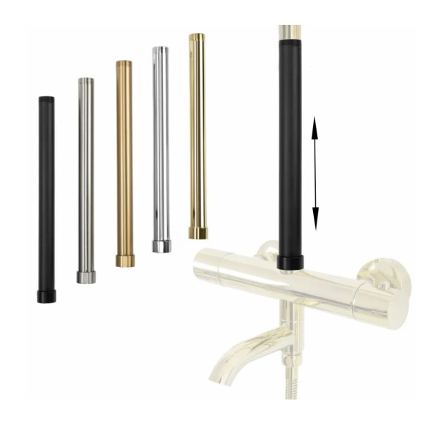 Удлинитель душевой стойки Rea 30 см Gold (Tom, Soul, Aldi, Bliss, Santos, Roger, Lungo с термостатом, Luis, Vigo) (REA-K7702)
