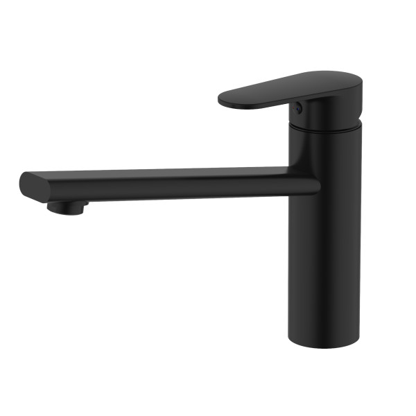 Смеситель для кухни Aquatek Ника черный матовый (AQ1880MB)