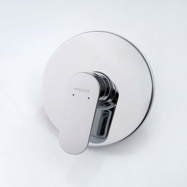 Смеситель для душа Aquatek Ника встраиваемый хром (AQ1866CR) Смеситель для душа Aquatek Ника встраиваемый хром (AQ1866CR)