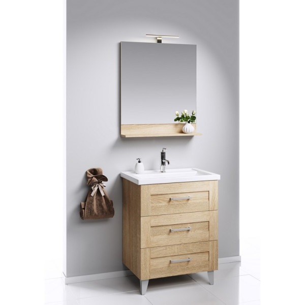 Тумба напольная Aqwella Foster 768x450x835 дуб сонома (FOS01083DS)