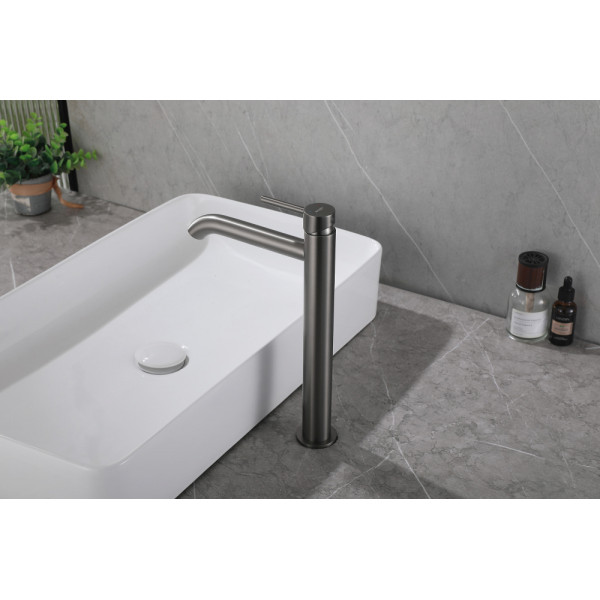 Смеситель для раковины Abber Wasser Kreis никель (AF8111NG) Смеситель для раковины Abber Wasser Kreis никель (AF8111NG)