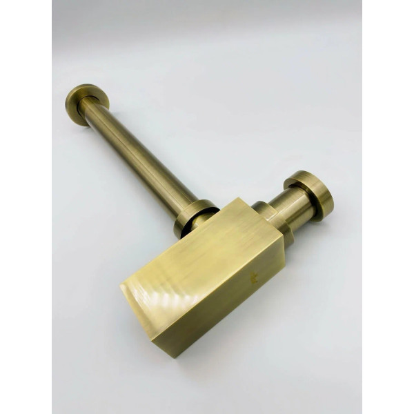 Сифон 32 мм. для донного клапана с отводом Vieir (латунь, бронза, прямоугольный) (VRQ47D) Сифон 32 мм. для донного клапана с отводом Vieir (латунь, бронза, прямоугольный) (VRQ47D)