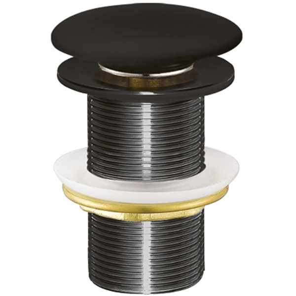 Донный клапан Creavit черный (SF032-S)