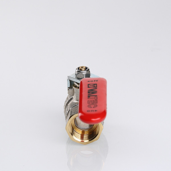 Кран 3/4" ВВ шаровый Valtec Base (красная ручка) VT.214.N.05 Кран 3/4" ВВ шаровый Valtec Base (красная ручка) VT.214.N.05