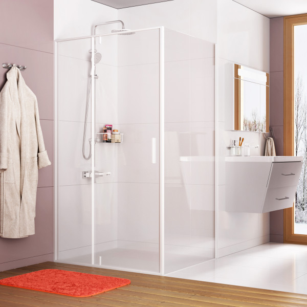 Душевой уголок WasserKraft Neime 120*100*200 стекло прозрачное, профиль белый (19P10) Душевой уголок WasserKraft Neime 120*100*200 стекло прозрачное, профиль белый (19P10)