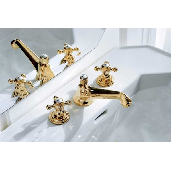 Смеситель для раковины Kludi 1926 хром, донный клапан (510464520) Смеситель для раковины Kludi 1926 хром, донный клапан (510464520)