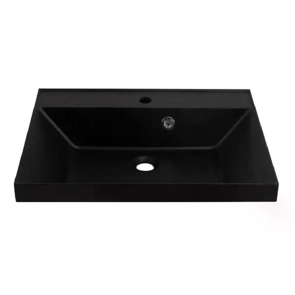 Раковина мебельная BelBagno 60x45 черная матовая (BB60/45-LV-ART-AST-NERO)