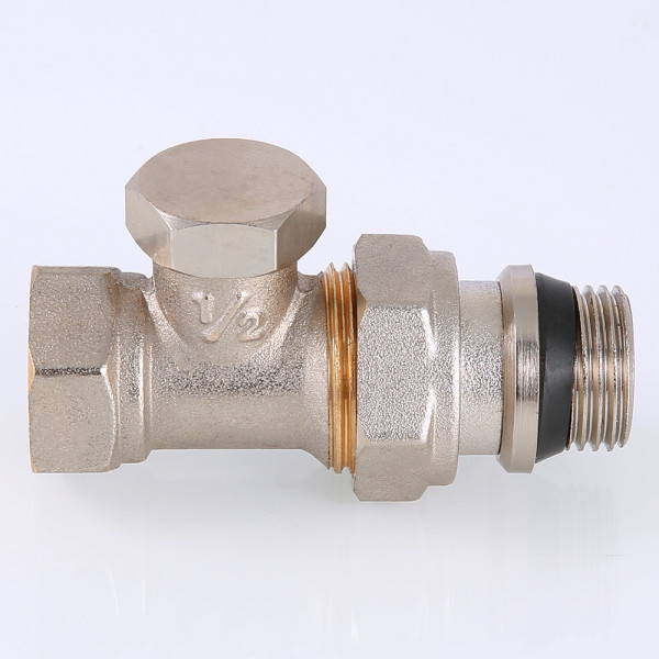 Клапан настроечный прямой 1/2" Valtec VT.020.NR (с уплотн. кольцом) (VT.020.NR.04)