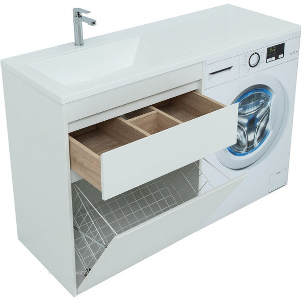 Тумба напольная Aquanet Токио 68 белый (напольная, 1 ящик) (00239291) Тумба напольная Aquanet Токио 68 белый (напольная, 1 ящик) (00239291)