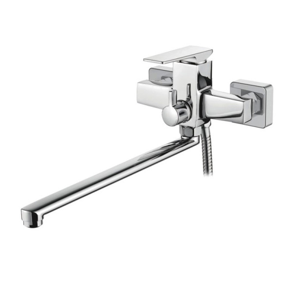 Смеситель для ванны и душа Ledeme с душевым гарнитуром, хром (L2278) Смеситель для ванны и душа Ledeme с душевым гарнитуром, хром (L2278)