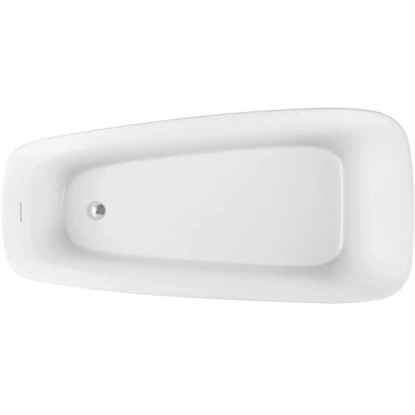 Ванна акриловая Aquatek Паола 1700x780x600 со сливом и ножками белый глянцевый (AQ-190778)