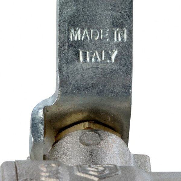 Кран 1/2" ВВ шаровый Stout (черная ручка, полнопроходной) SVB-0001-000015