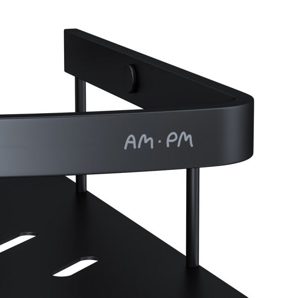 Полка для душа AM.PM угловая Sense L черный (A7454122) Полка для душа AM.PM угловая Sense L черный (A7454122)
