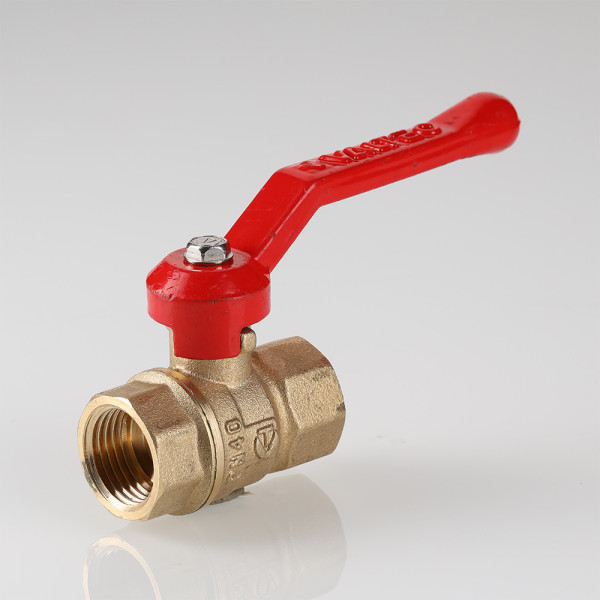 Кран 3/4" ВВ шаровый Valtec Стандарт без покрытия (красная ручка) VT.120.GN.05 Кран 3/4" ВВ шаровый Valtec Стандарт без покрытия (красная ручка) VT.120.GN.05