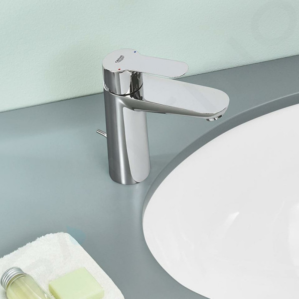 Смеситель для раковины Grohe BauEdge хром (23758000)