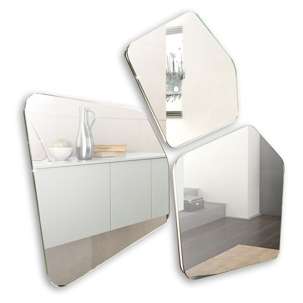 Комплект зеркал Azario Bionic бесконтактный сенсор, 3 элемента (LED-00002547) Комплект зеркал Azario Bionic бесконтактный сенсор, 3 элемента (LED-00002547)