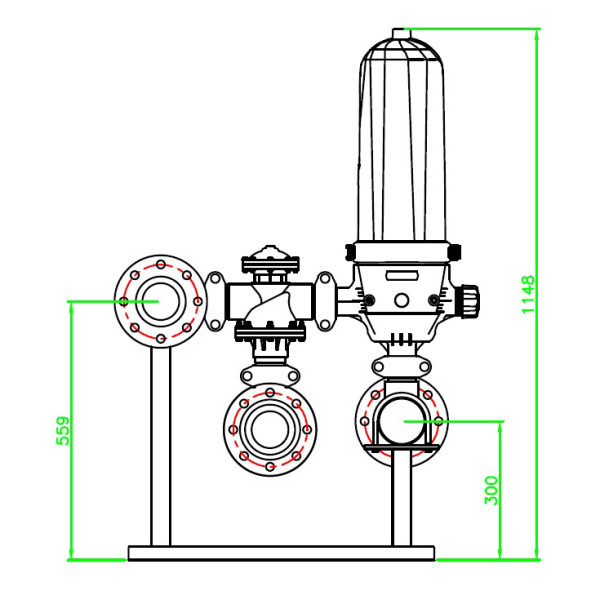 Система фильтрации Haiao HF-A2-2-3 130 мкм (32750)