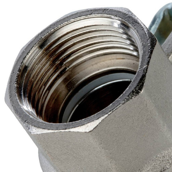 Кран 1 1/2" ВВ шаровый Stout (черная ручка, полнопроходной) (SVB-0001-000040)