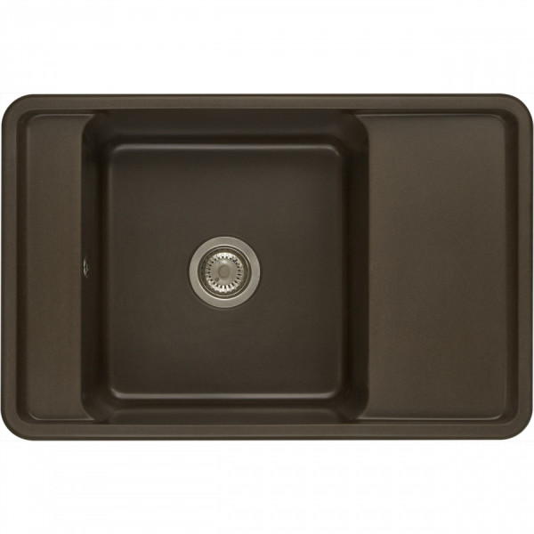 Мойка для кухни врезная Aquaton Беллис 510x780x250 кофе (1.A725.0.32B.S28.0) Мойка для кухни врезная Aquaton Беллис 510x780x250 кофе (1.A725.0.32B.S28.0)