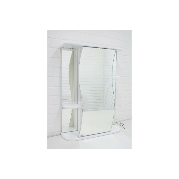 Шкаф зеркальный Домино Айсберг Волна 2-55 правый (DA1039HZ) Шкаф зеркальный Домино Айсберг Волна 2-55 правый (DA1039HZ)