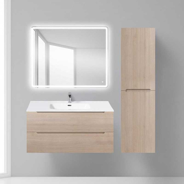 Тумба подвесная BelBagno Etna 100 Rovere Grigio (ETNA-1000-2C-SO-RG-P)