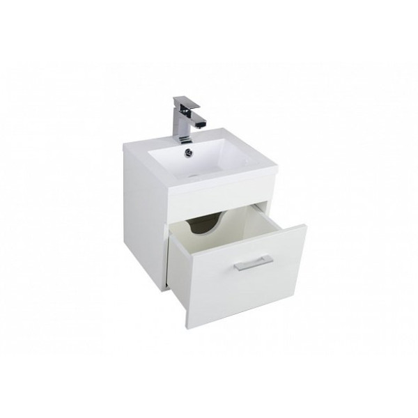 Тумба под раковину Aquanet Нота 40 350х392х400 белая (159137)