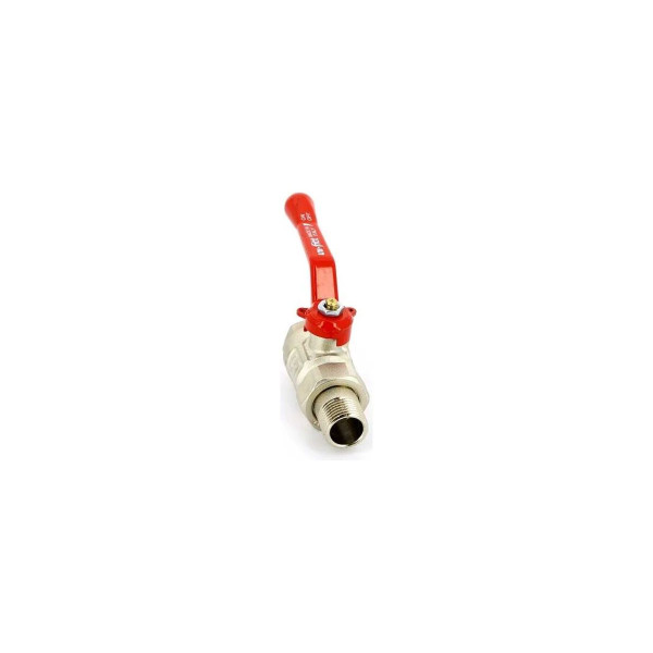 Кран 1/2" шаровый со сгоном Uni-Fitt Etalon (ГОСТ, красная ручка) 113L2000 Кран 1/2" шаровый со сгоном Uni-Fitt Etalon (ГОСТ, красная ручка) 113L2000