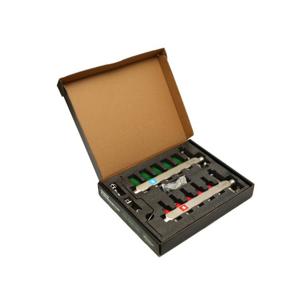 Коллекторная группа 5 отводов 1"х3/4" Arrowhead с расходомерами, дренажом и воздухоотводчиком нерж.сталь (CS-550-05)