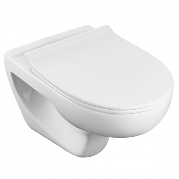 Унитаз подвесной Roca Victoria 35,5x52,5x34,5 белый (7.3463.0.300.R)