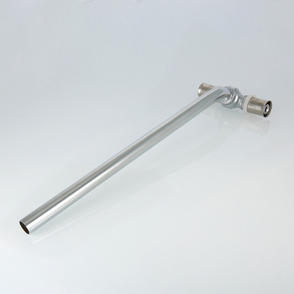 Тройник для радиатора 20*15*20 L=700 (пресс, хром) (VTm.282.HN.201520)