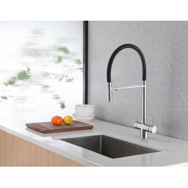 Смеситель для кухни Abber Wasser Kreis хром (AF81141) Смеситель для кухни Abber Wasser Kreis хром (AF81141)
