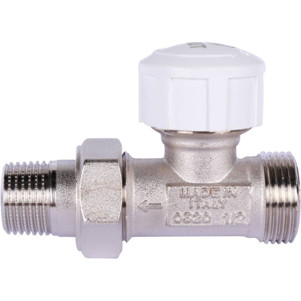 Клапан термостатический прямой 1/2"х3/4"(18) евроконус Stout SVT-0001-100015 Клапан термостатический прямой 1/2"х3/4"(18) евроконус Stout SVT-0001-100015