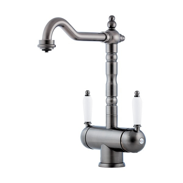 Смеситель для кухни Omoikiri Amagasaki-SI античное серебро (4994045) Смеситель для кухни Omoikiri Amagasaki-SI античное серебро (4994045)