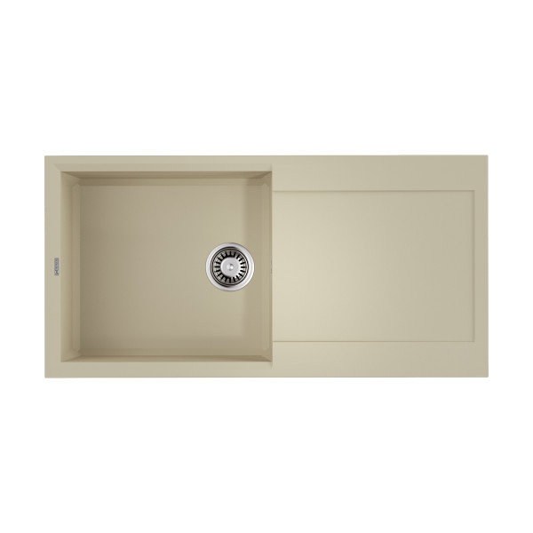 Мойка для кухни врезная Omoikiri Sakaime 100-BE Tetogranit/ваниль (4993885)
