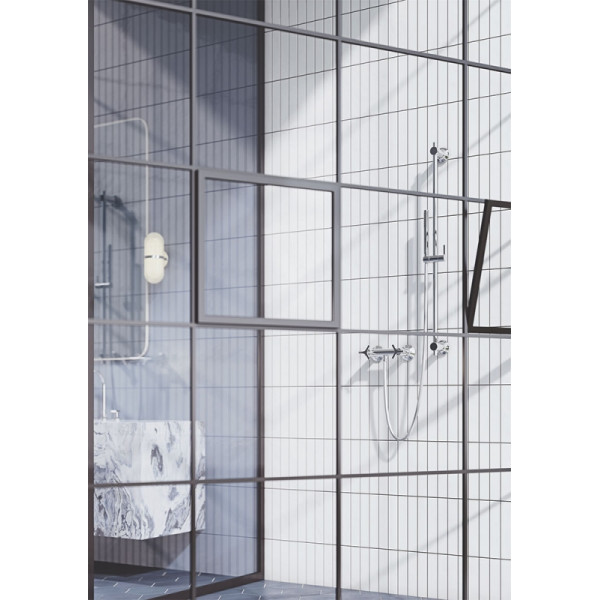 Душевой гарнитур Kudi Nova Fonte хром (2084005-35)