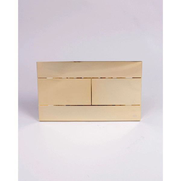 Клавиша смывная Oli Slim золотой (154962)