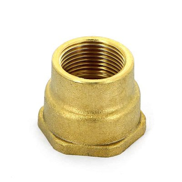 Муфта переходная 1/2"х1" Uni-Fitt (латунь) 602G4200