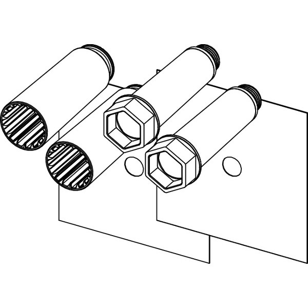 Комплект TECE Seal System для гидроизоляции уголков с настенным креплением (704805)